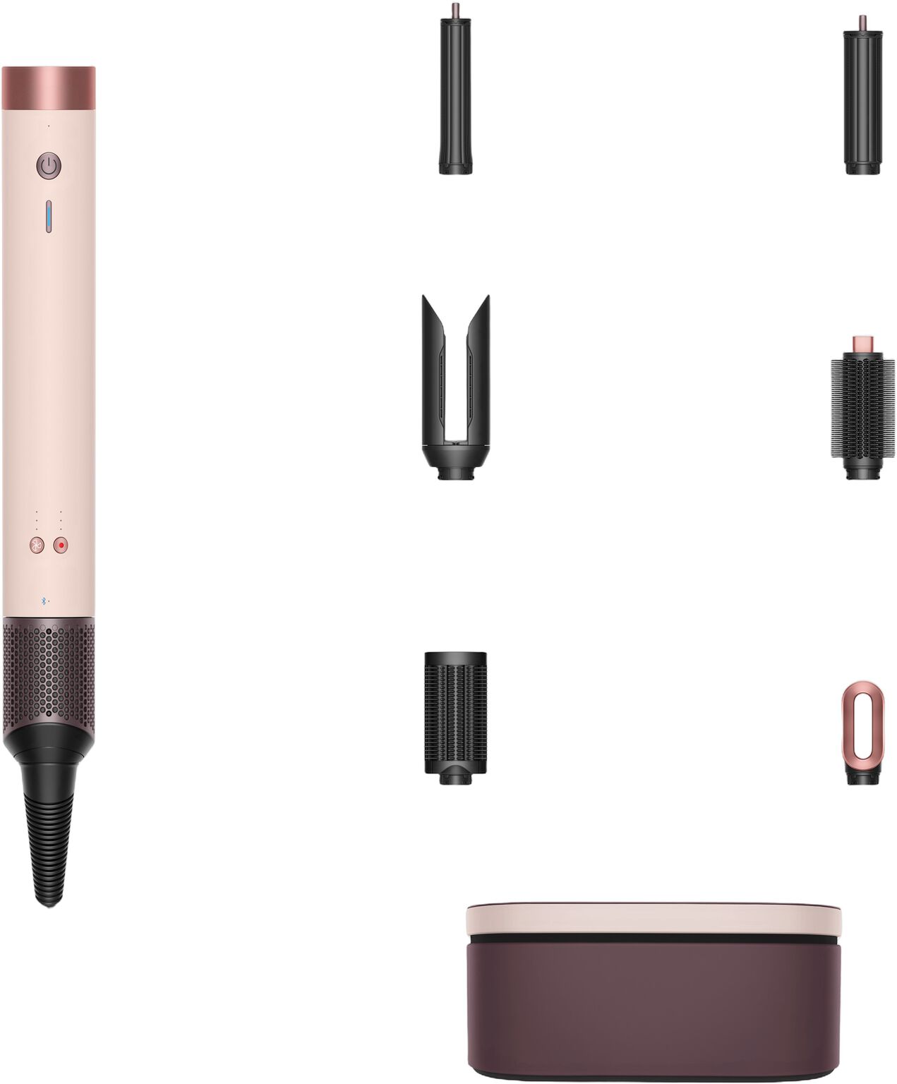 Dyson Airwrap Co-anda 2x Multi-Styler Rett + Bølget - Ceramic Pink/Rose Gold
