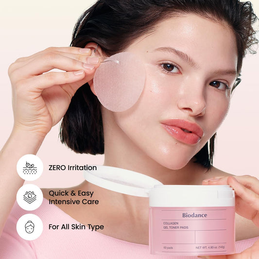 Biodance Collagen Gel Toner Pads 60pcs - Avoriell