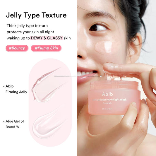 Abib PDRN Collagen Overnight Mask Firming Jelly 80ml - Avoriell