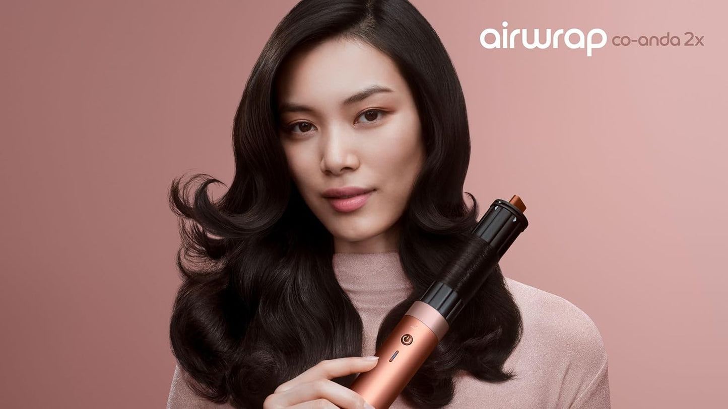 Dyson Airwrap Co-Spirit 2x Multistyler og Føner Rett+Bølger (Amber Silk)