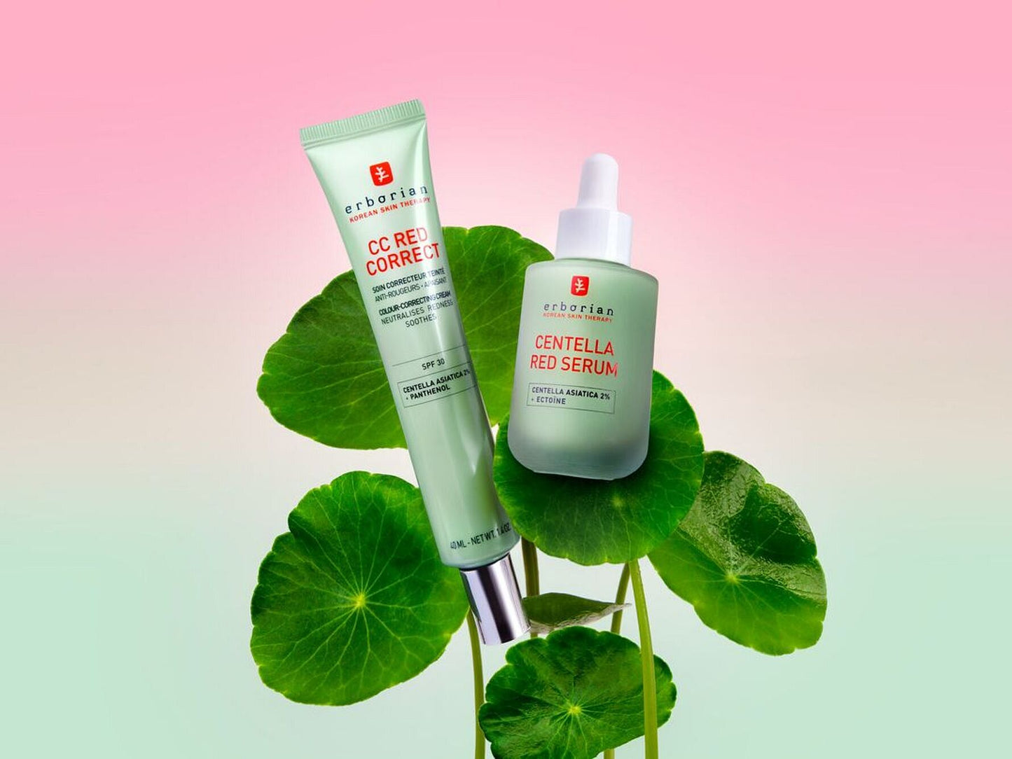 Erborian Red Serum med centella asiatica lugnar huden
