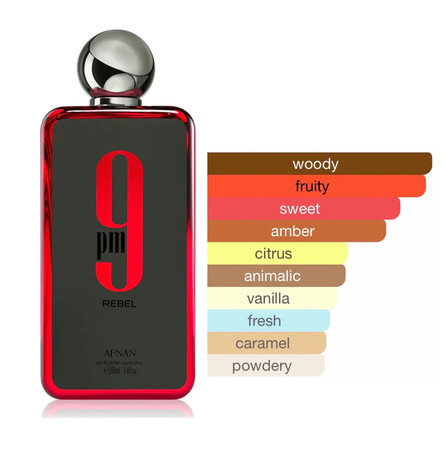 Afnan 9 PM Rebel edp 100ml - Avoriell