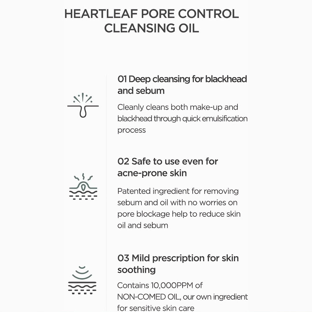 Anua Heartleaf Pore Control Cleansing Oil 200ml