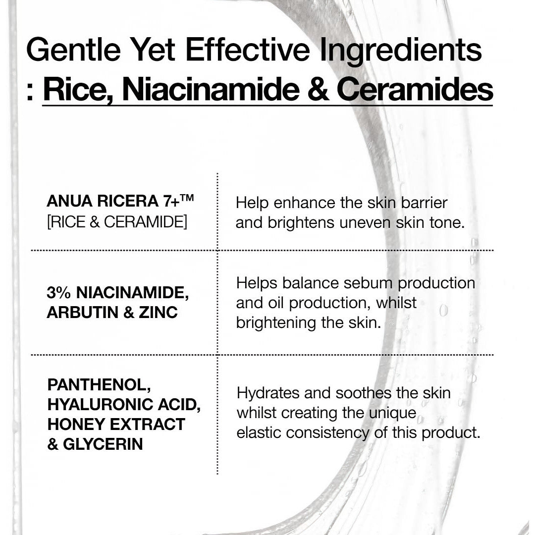 Anua 7 Rice Ceramide Hydrating Barrier Serum 50ml
