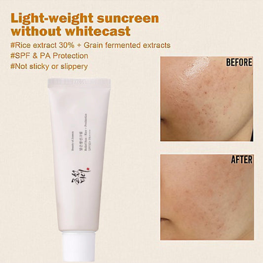 Beauty of Joseon Relief Sun: Rice+Probiotics SPF50+ 50ml - Avoriell