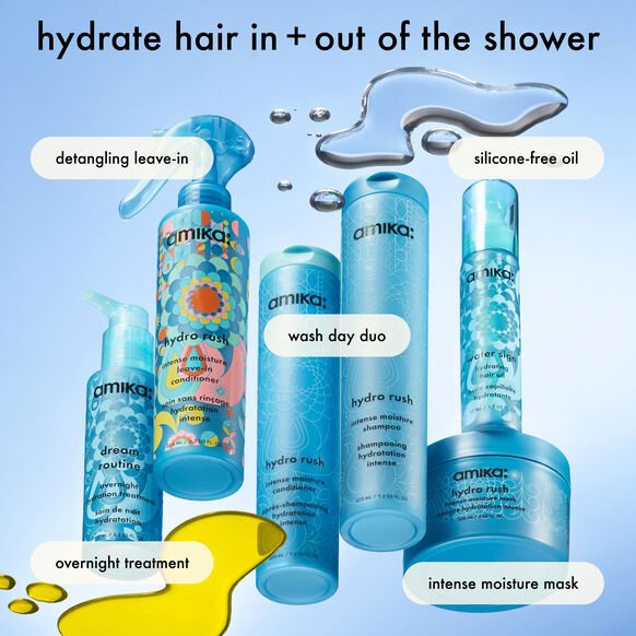 amika: Hydro Rush Intense Moisture Leave - In Conditioner 200 ml - Avoriell