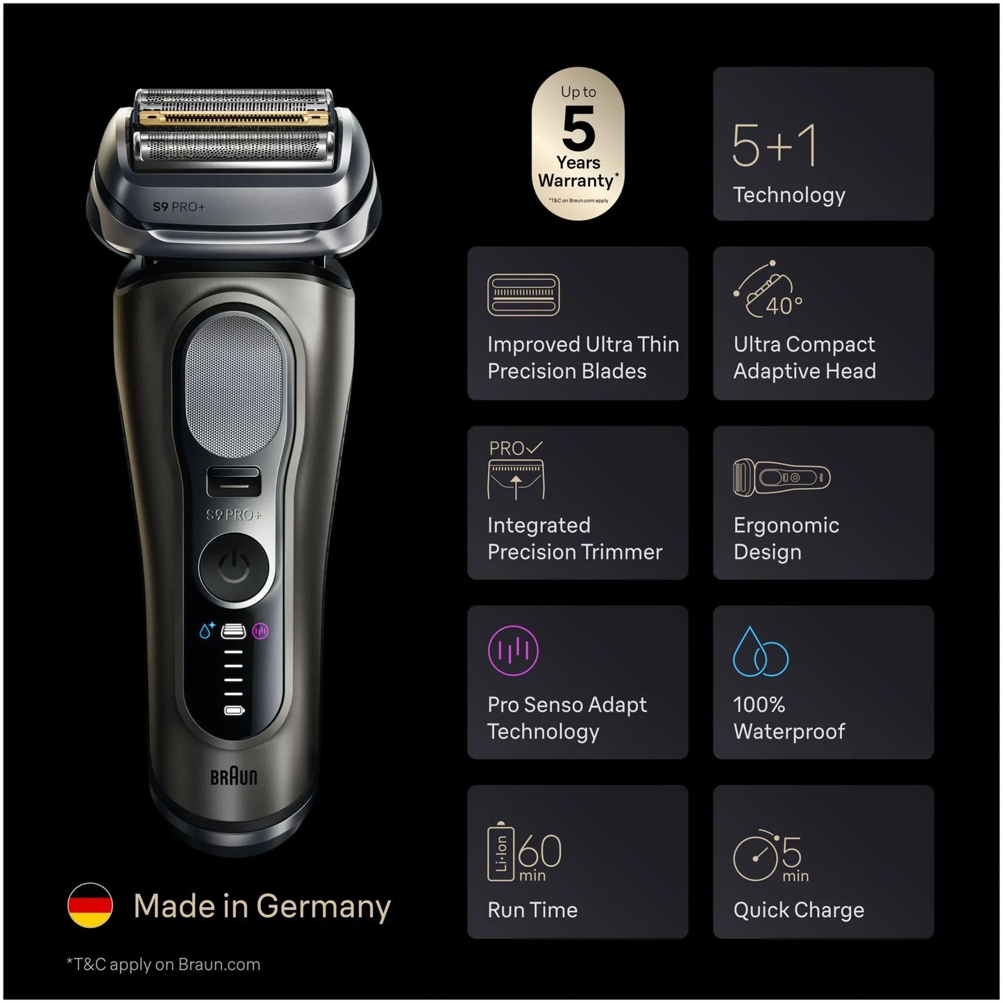 Braun Series 9 PRO+ 9675cc