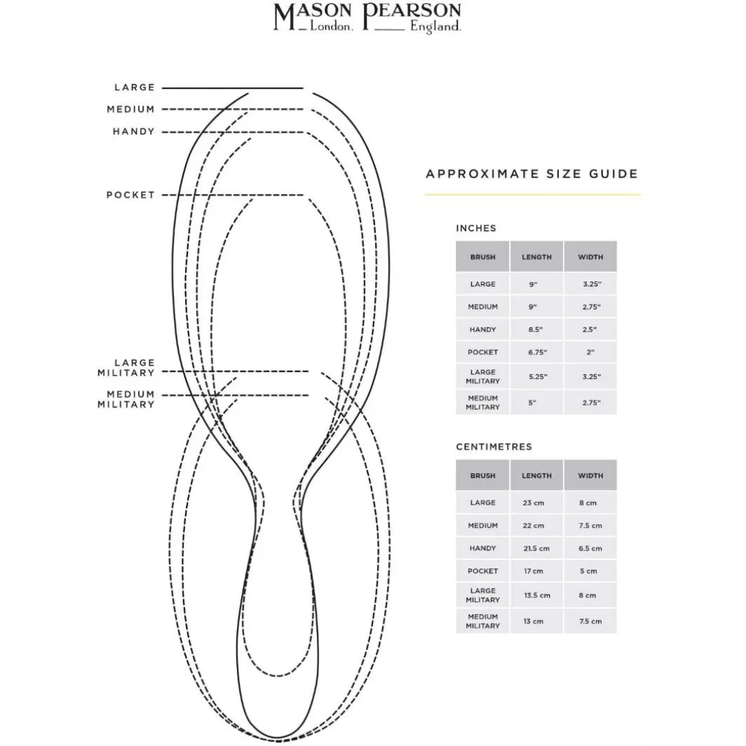 Mason Pearson Pocket Bristle B4 hårbørste