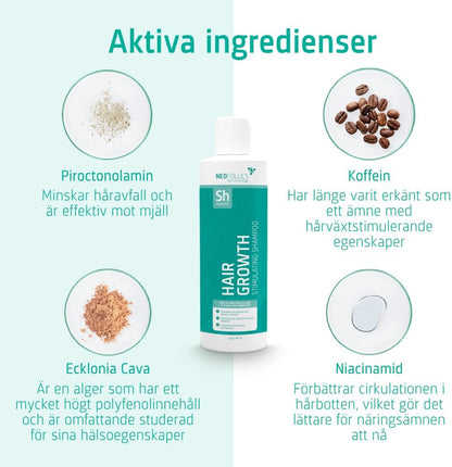 Neofollics Shampoo mot håravfall 250ml - Avoriell