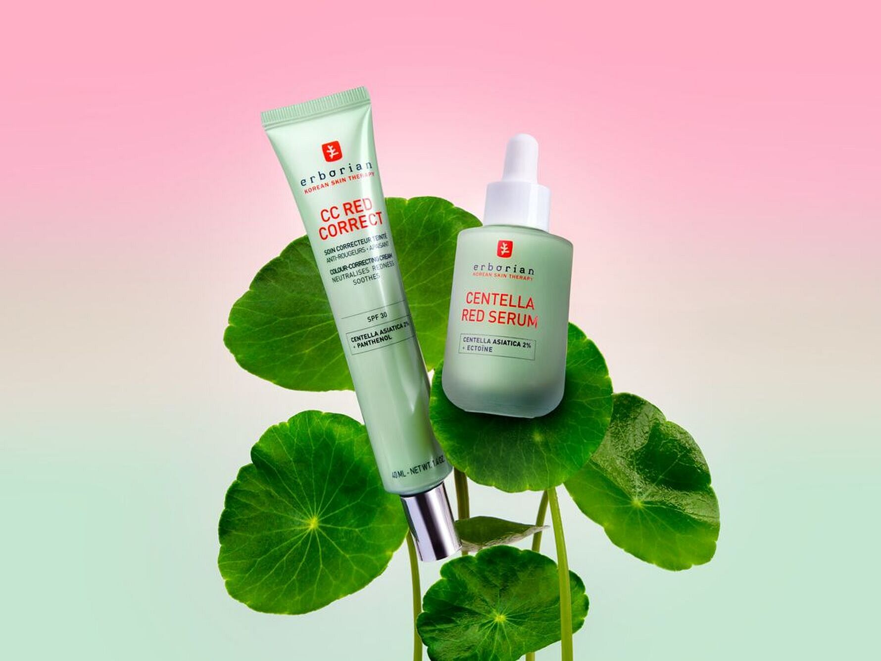 Erborian Red Serum med centella asiatica lugnar huden