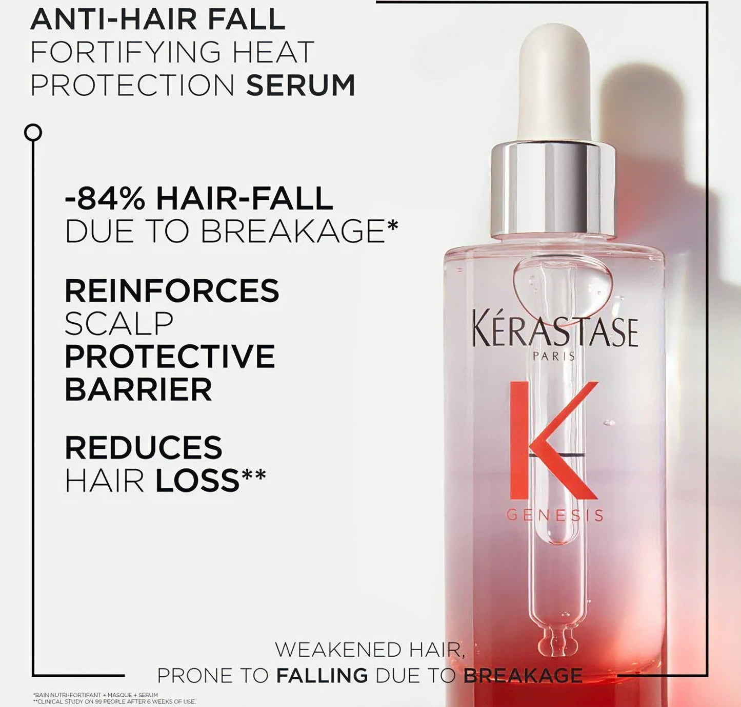 Kerastase Genesis Anti-hårtap styrkende serum 90 ml
